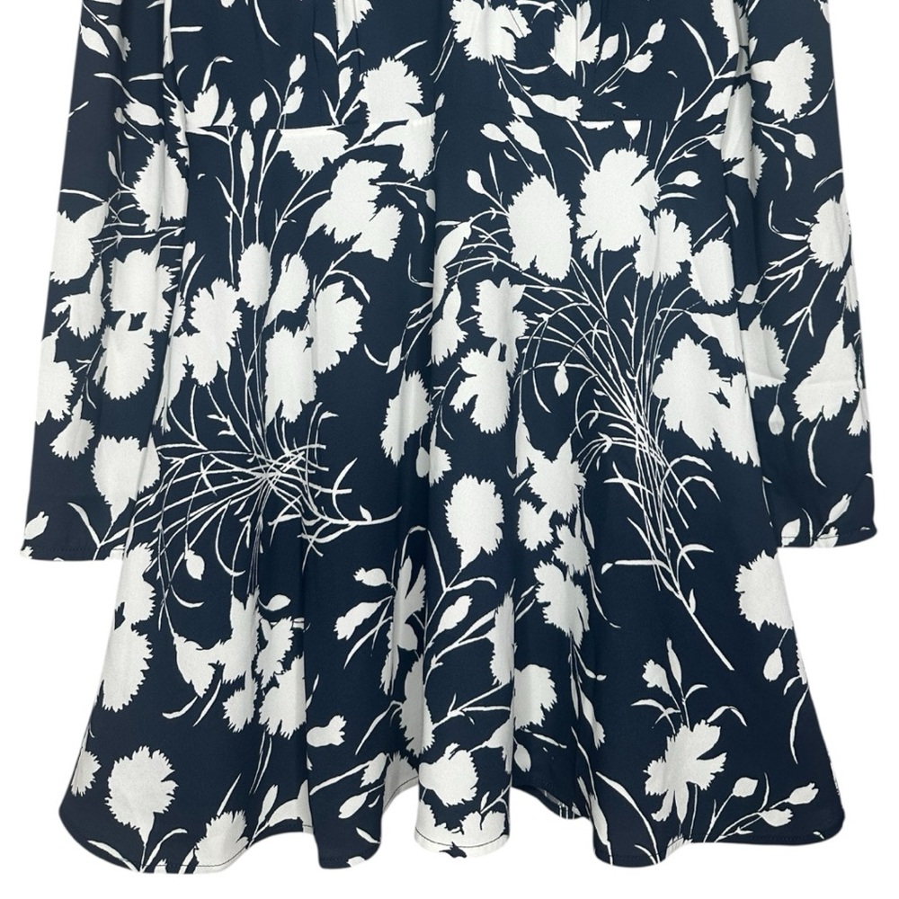 Aritzia Wilfred Lola Crepe Satin Mockneck Mini Dress Size 4 - Picture 6 of 15